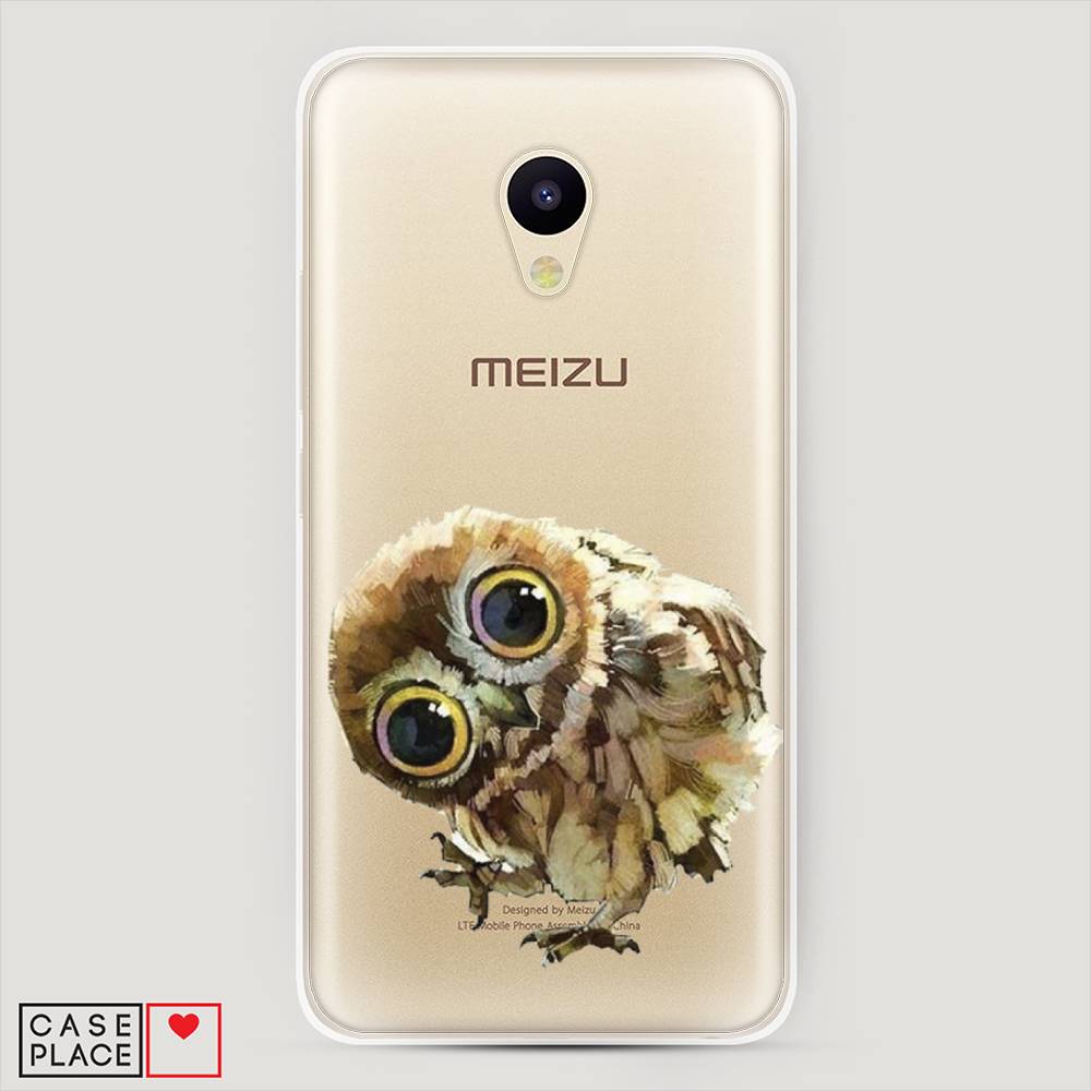 

Чехол Awog на Meizu M5c "Любопытный совенок", Коричневый;белый;прозрачный, 72350-1