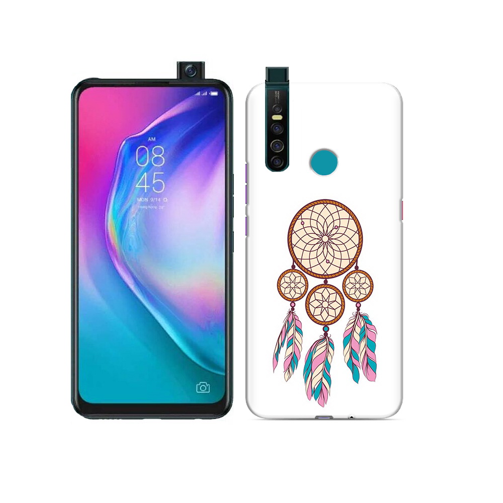 

Чехол MyPads Tocco для Tecno Camon 15 Pro ловец снов бежевый, Прозрачный, Tocco