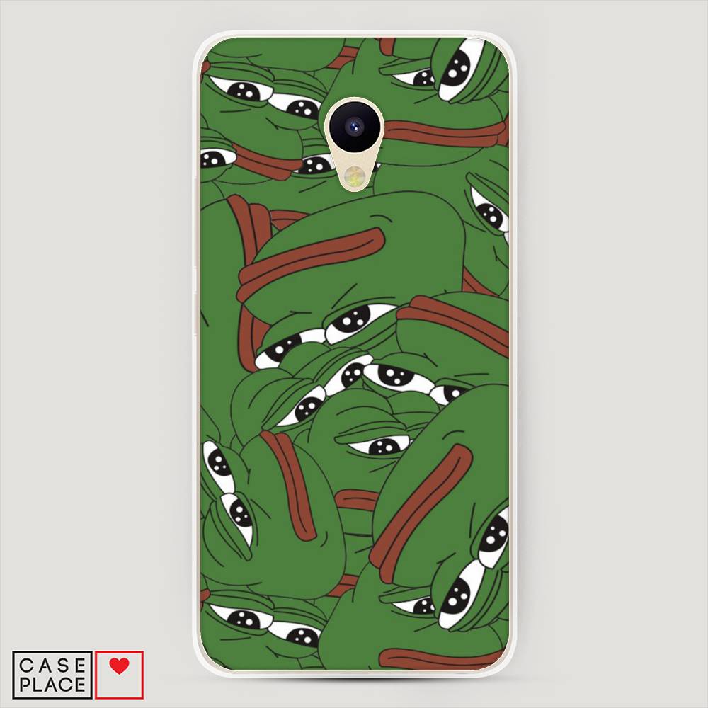 

Чехол Awog на Meizu M5c "Печальный frog", Зеленый;белый, 72350-9
