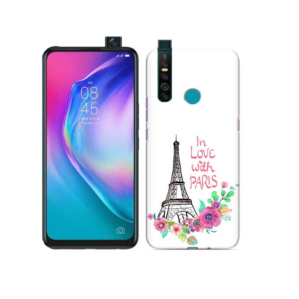

Чехол MyPads Tocco для Tecno Camon 15 Pro любимый париж, Прозрачный, Tocco