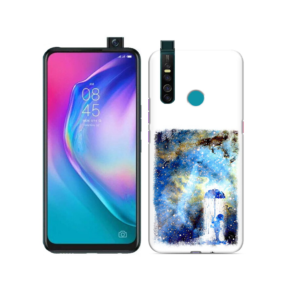 

Чехол MyPads Tocco для Tecno Camon 15 Pro мальчик в небе, Прозрачный, Tocco