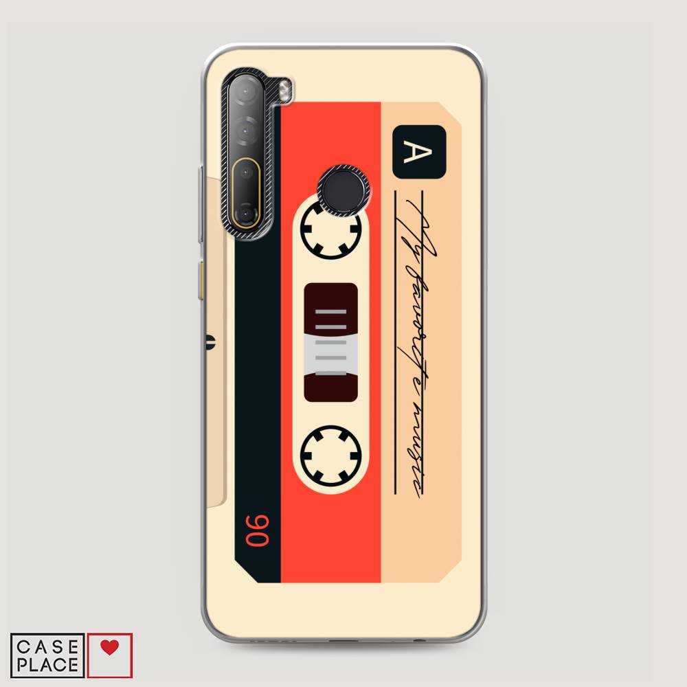 

Чехол на HTC Desire 20 Pro "Бежевая кассета", Черный;красный;бежевый, 102750-6