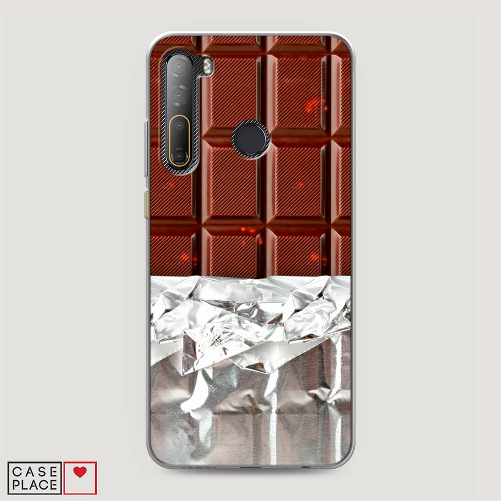 

Чехол на HTC Desire 20 Pro "Шоколад в обертке", Коричневый, 102750-6