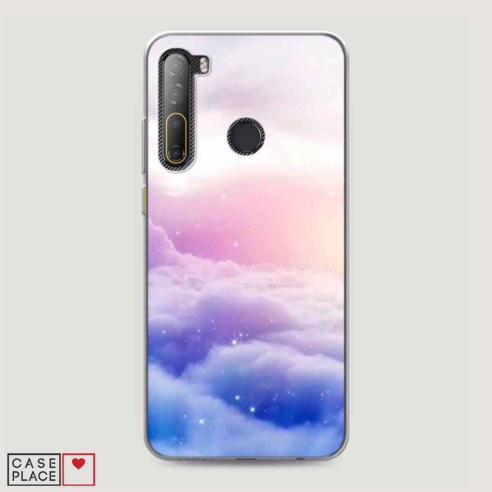 

Чехол на HTC Desire 20 Pro "Небеса", Голубой;белый;розовый, 102750-2