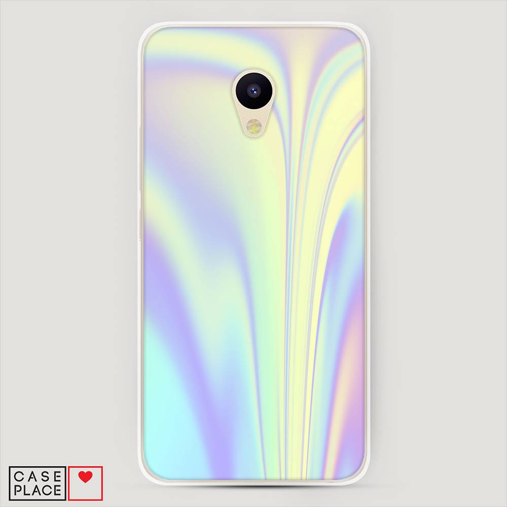 

Чехол Awog "Фиолетовая голограмма" для Meizu M5c