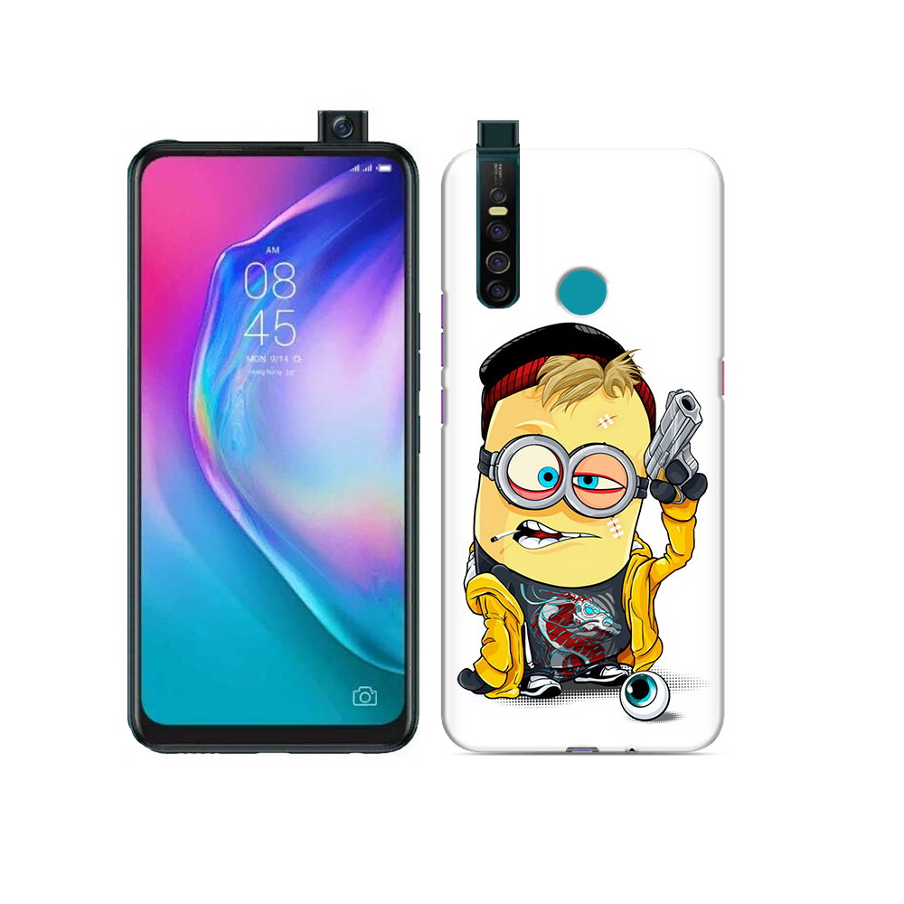 

Чехол MyPads Tocco для Tecno Camon 15 Pro миньон бандит, Прозрачный, Tocco