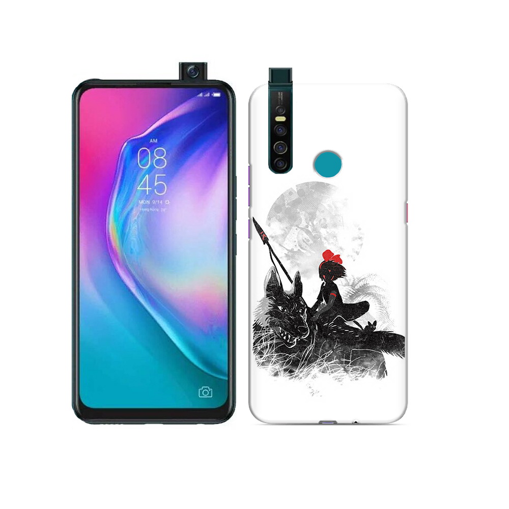 

Чехол MyPads Tocco для Tecno Camon 15 Pro мононоке, Прозрачный, Tocco
