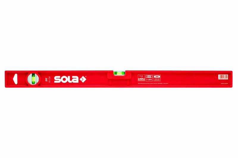 Уровень пластиковый 2 глазка SOLA PF 60 01412801