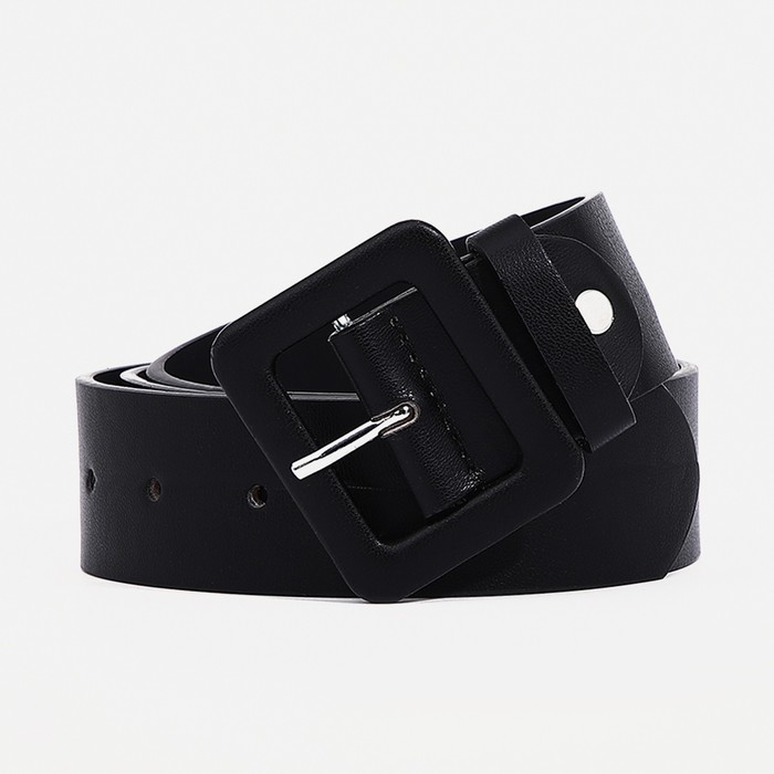 

Ремень женский NoBrand 10060354 черный, 110 см