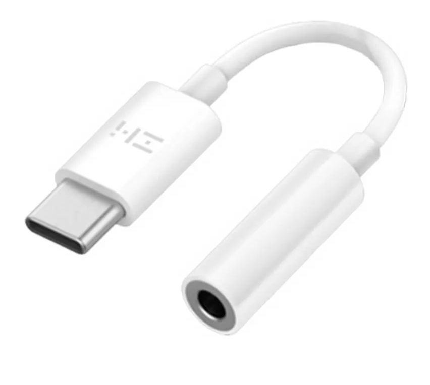 Переходник Xiaomi ZMI AL71A, USB Type-C (m) - Jack 3.5 (f), 0.3м, белый [al71a white]