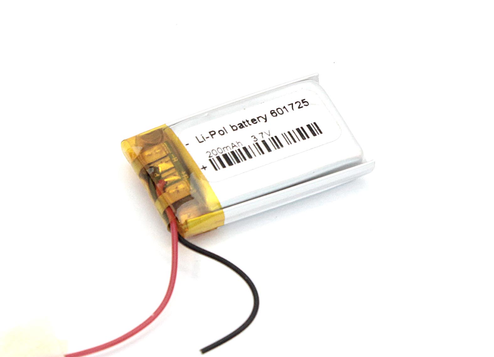 Аккумулятор Li-Pol батарея 6x17x25mm 2pin 37V200mAh 500₽