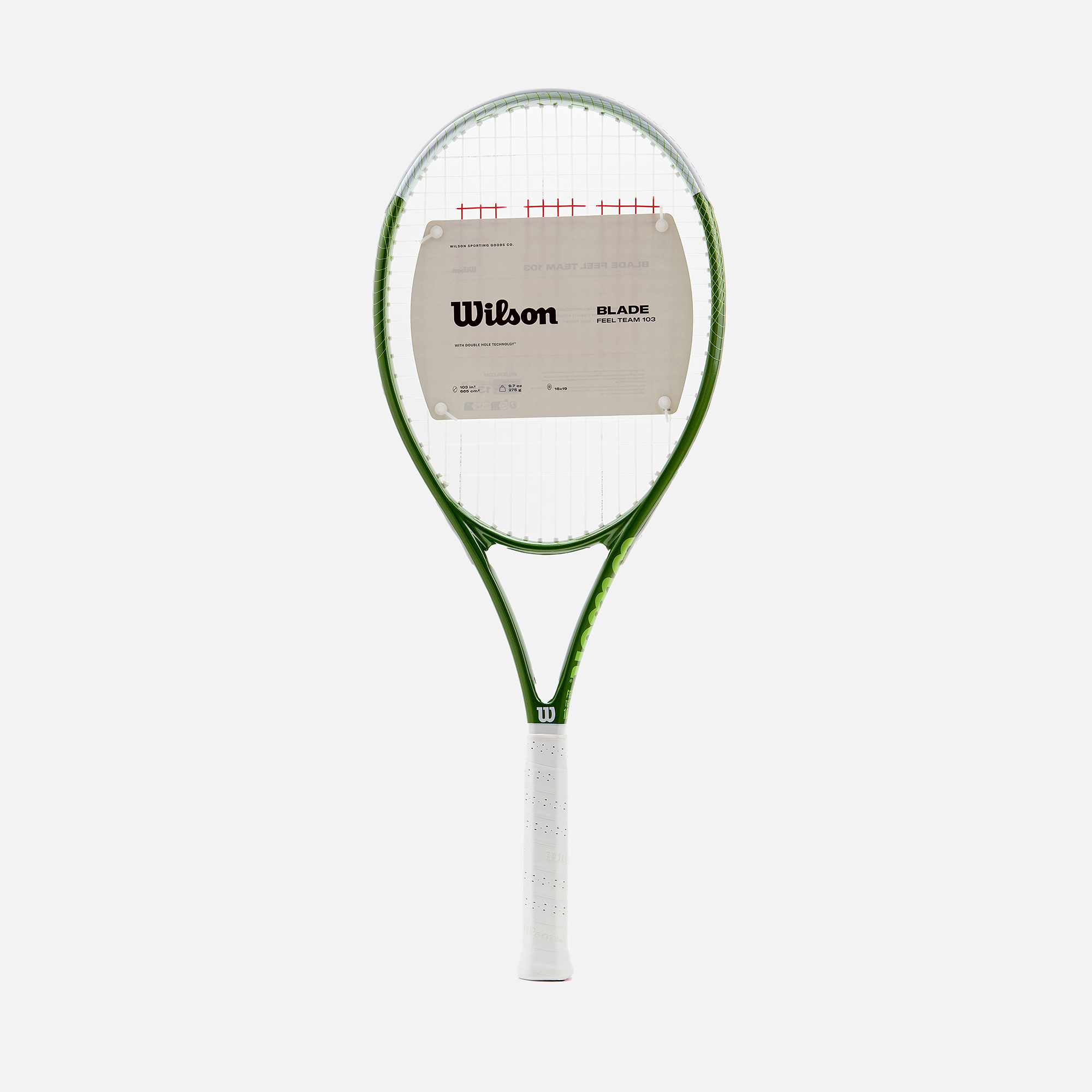 

Ракетка теннисная Wilson Blade Feel Team 103, размер 3, WR117710U, Белый;зеленый, Blade Feel Team 103