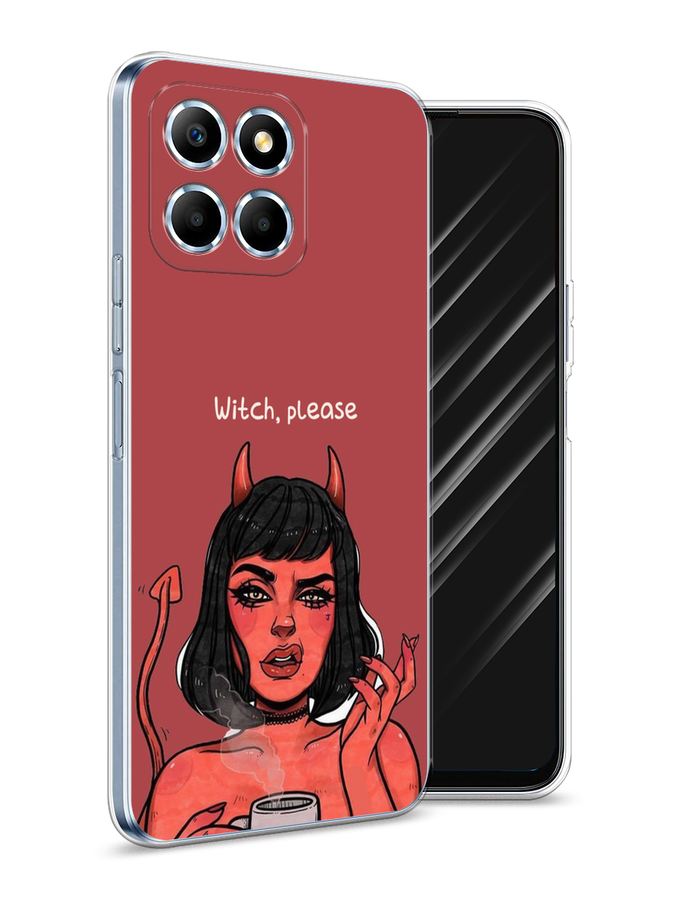 

Чехол Awog на Honor X6s "Evil Girl", Бордовый;черный, 6120250-1