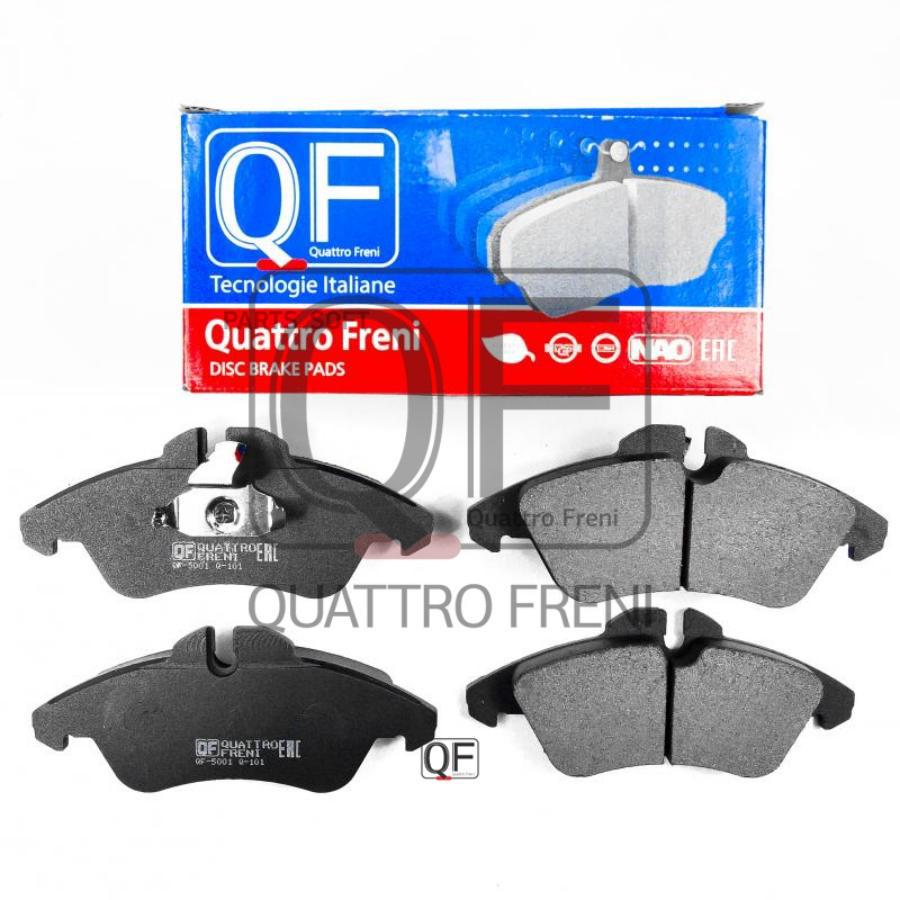 

Колодки тормозные дисковые fr без эл датчика 1шт QUATTRO FRENI QF500100