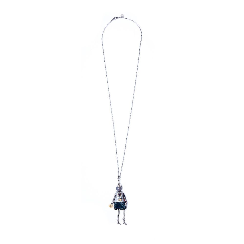 

Колье из бижутерного сплава с swarovski 74 см Miamelie MiA-2202-CL0735, MiA-2202-CL0735
