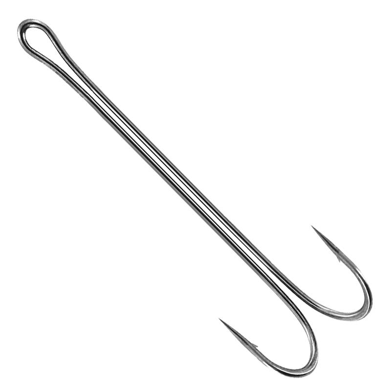 Рыболовные крючки G2 Double Elongate Hook №1, 4 шт