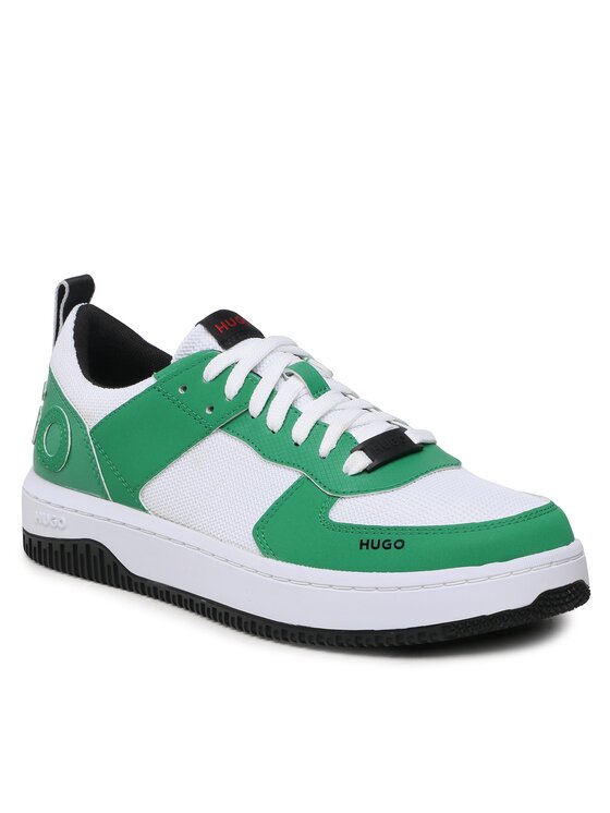 

Кеды мужские HUGO BOSS 50493125 зеленые 44 EU, Зеленый, 50493125
