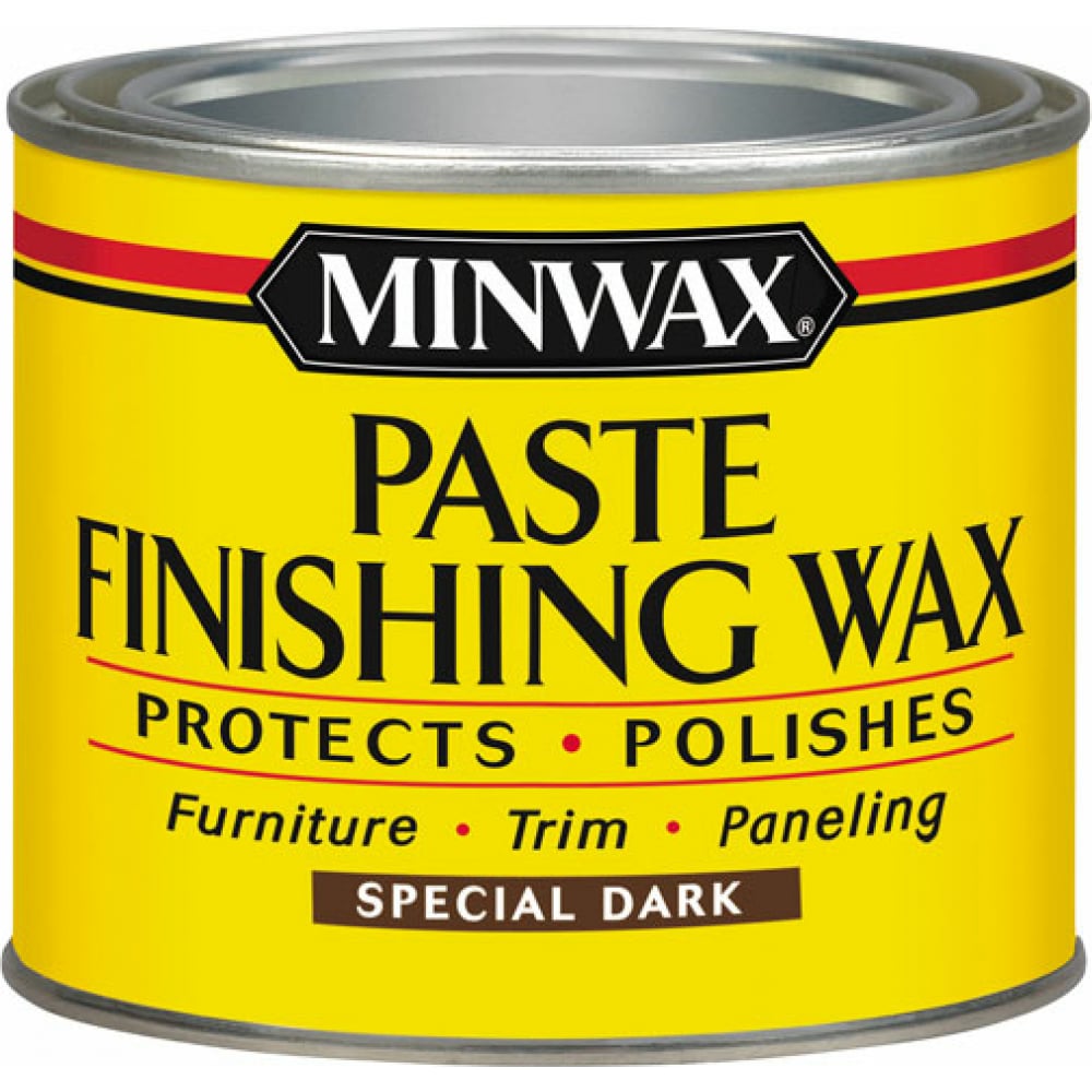 фото Воск для дерева minwax mw paste wax специальный темный 453 гр 78600