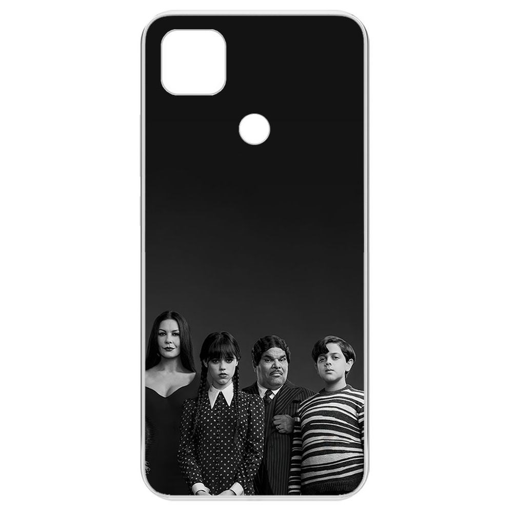 

Чехол-накладка Krutoff Clear Case Уэнсдей Аддамс - Семейка Аддамс для Xiaomi Redmi 9C