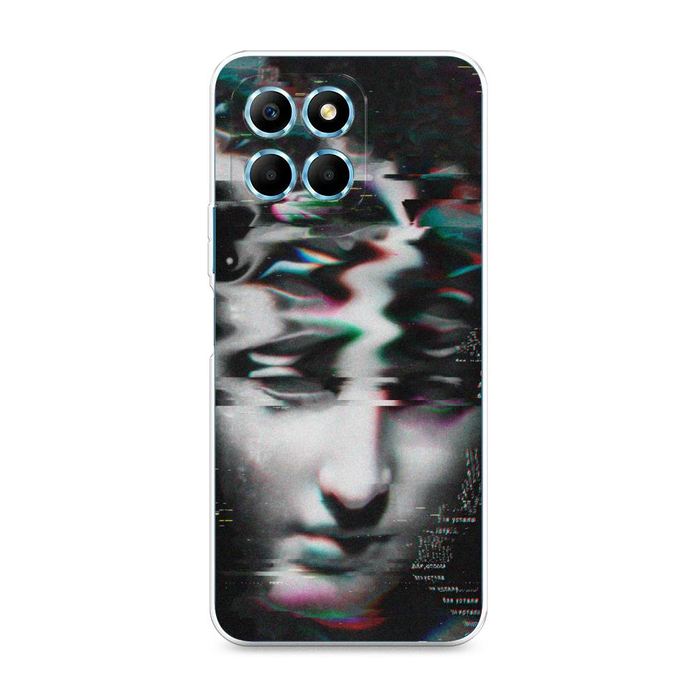 

Чехол Awog 6120250-9 для Honor X6s "Glitch Art", Серый, 6120250-9