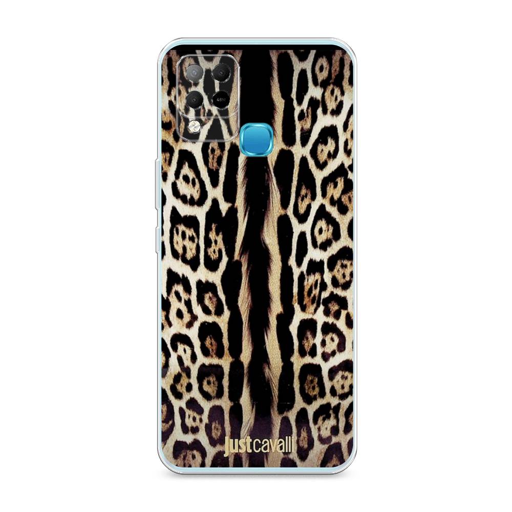 

Чехол на Infinix HOT 10S "Леопард кавалли", Черный;коричневый, 3100250-1