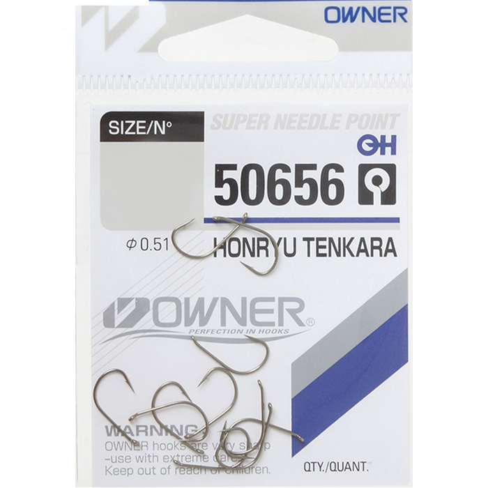 Рыболовные крючки Owner Honryu Tenkara №9, 2 шт