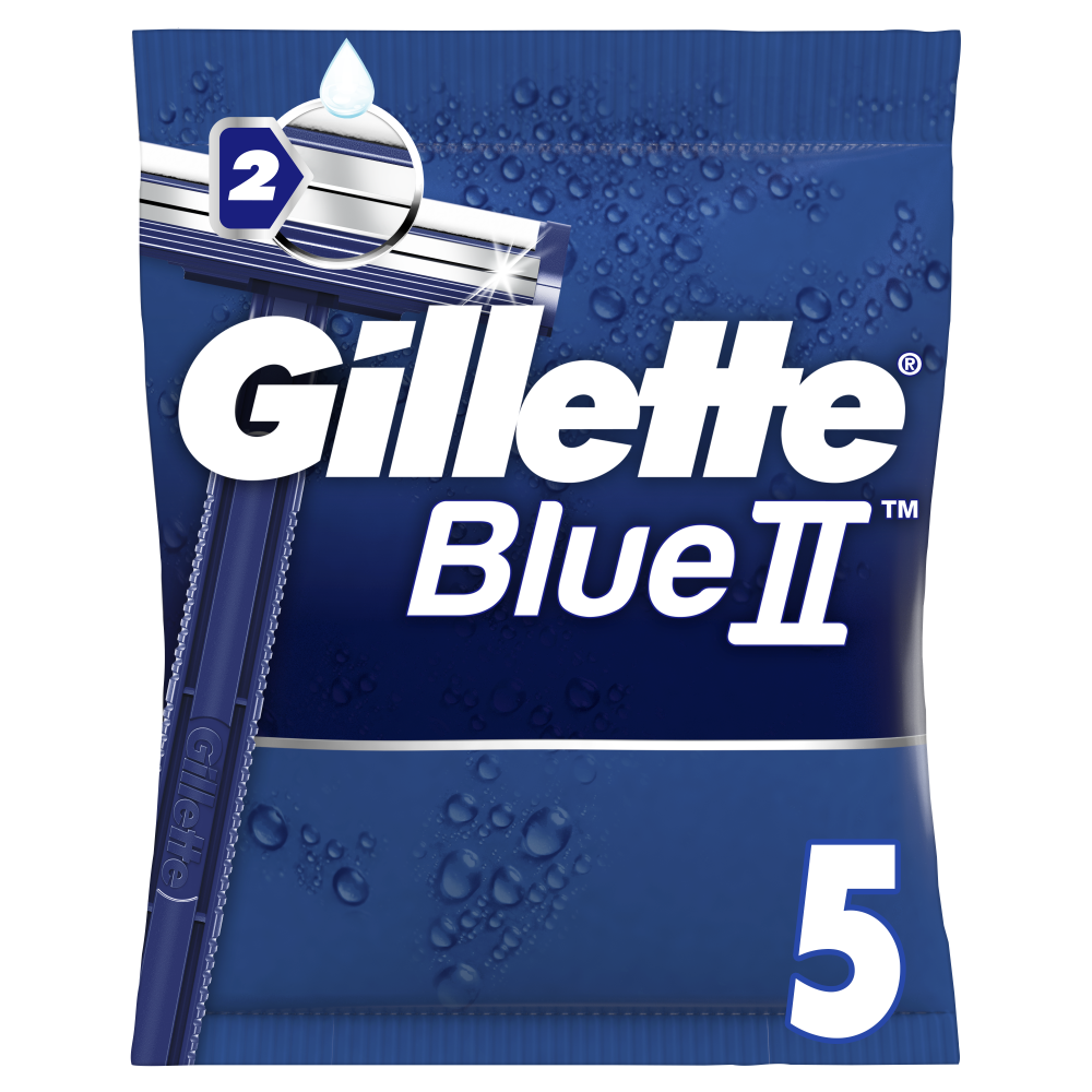 Одноразовая мужская бритва Gillette Blue2 5 шт laser одноразовая мужская бритва с 2 лезвиями 10 0