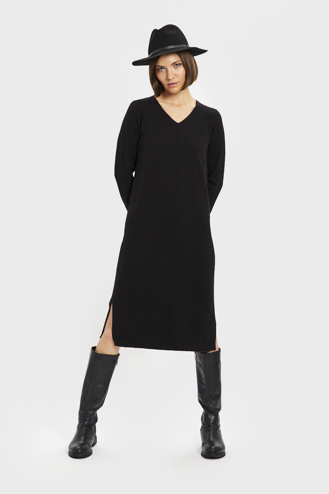 Платье женское Baon B451827 черное XL