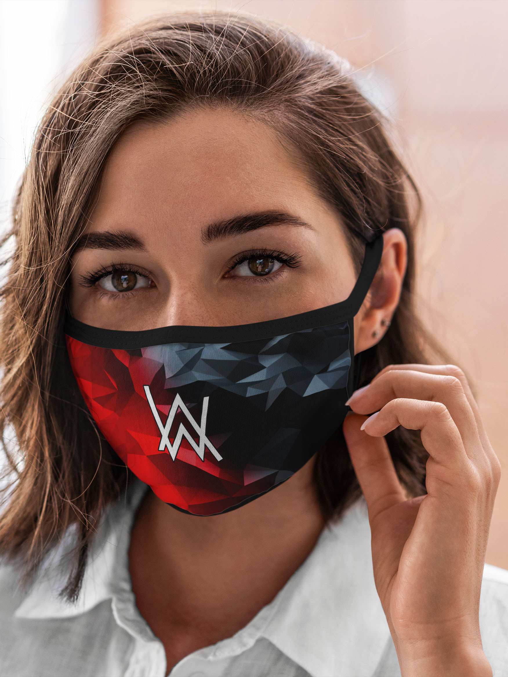 

Многоразовая маска унисекс Burnettie Клубная Alan Walker, Разноцветный, Клубная Alan Walker