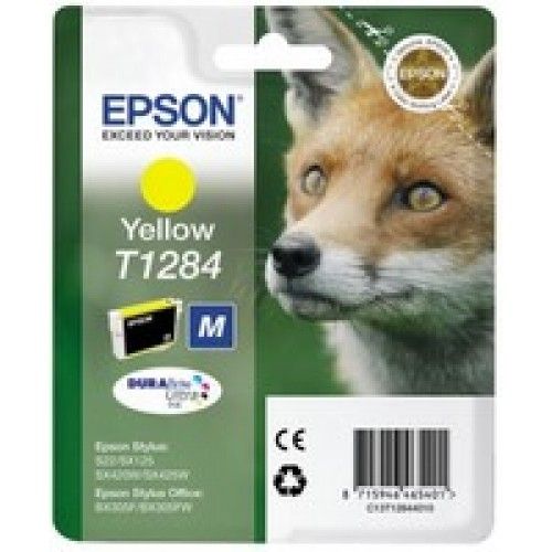 Картридж Epson C13T12844011 для S22 SX125 Yellow Желтый