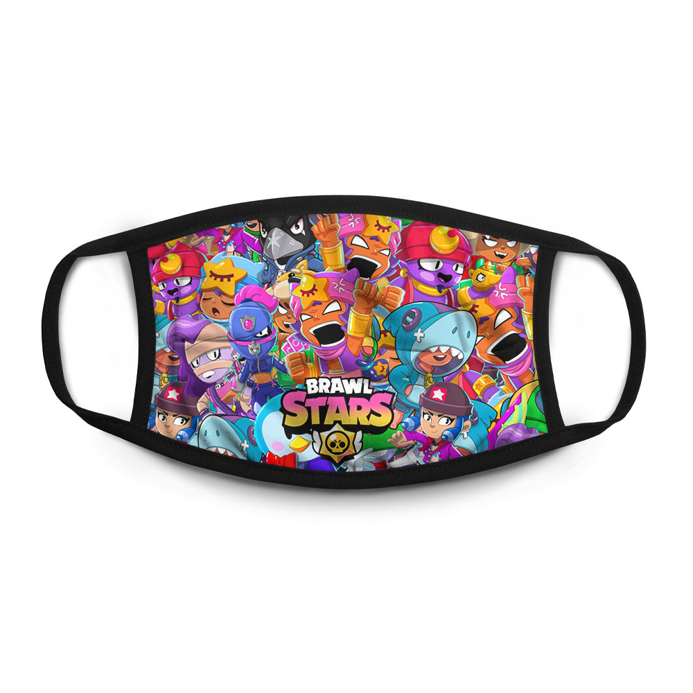 

Многоразовая маска унисекс Burnettie Brawl Stars Sandy, Разноцветный, Brawl Stars Sandy