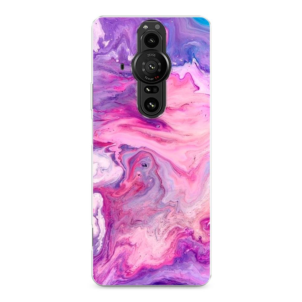 

Чехол на Sony Xperia Pro-I "Нежно-розовая абстракция", Розовый, 55050-3
