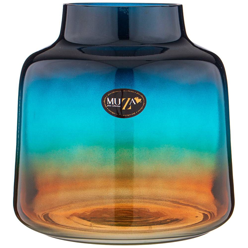 

Ваза "leona blue amber"высота 20 см