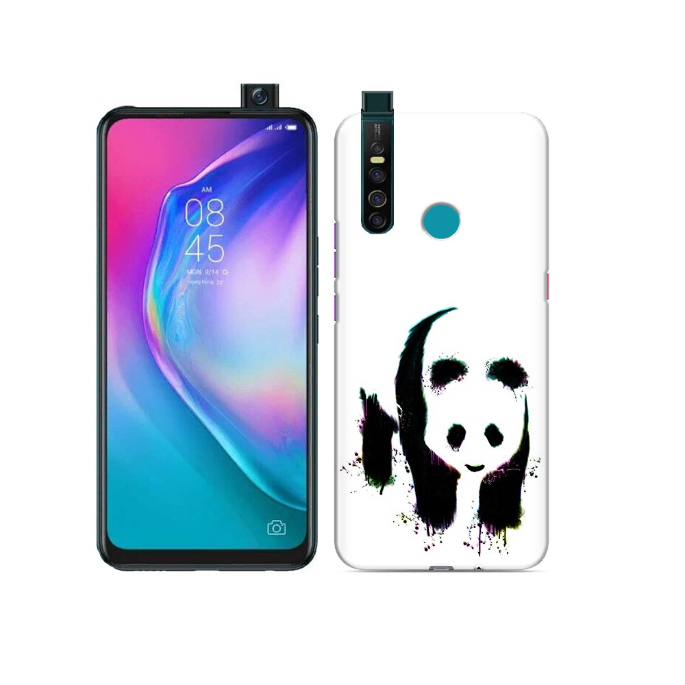 

Чехол MyPads Tocco для Tecno Camon 15 Pro панда в акварели, Прозрачный, Tocco