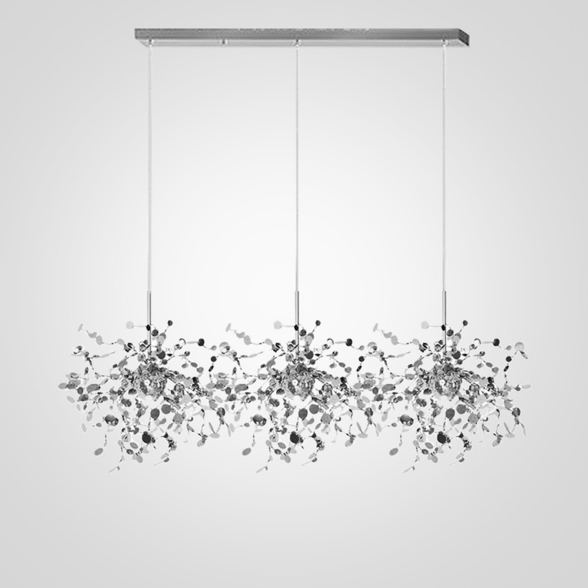 фото Люстра tezani argent suspension linear 3 l110 imperiumloft