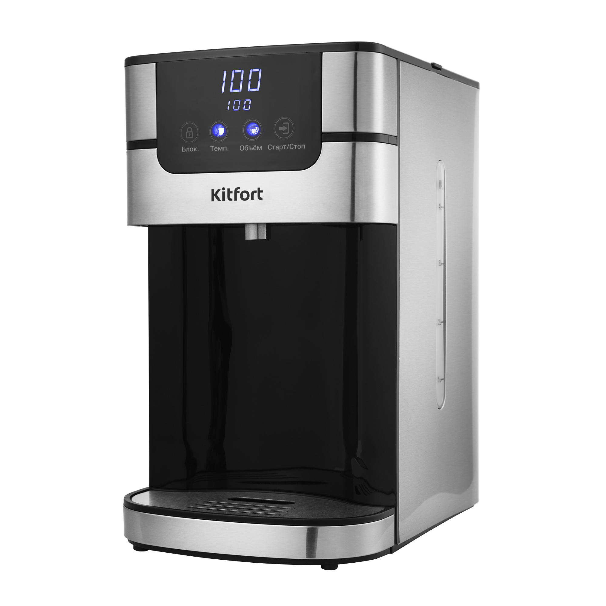 Термопот Kitfort KT-2501 Silver тостер kitfort kt 2016 silver