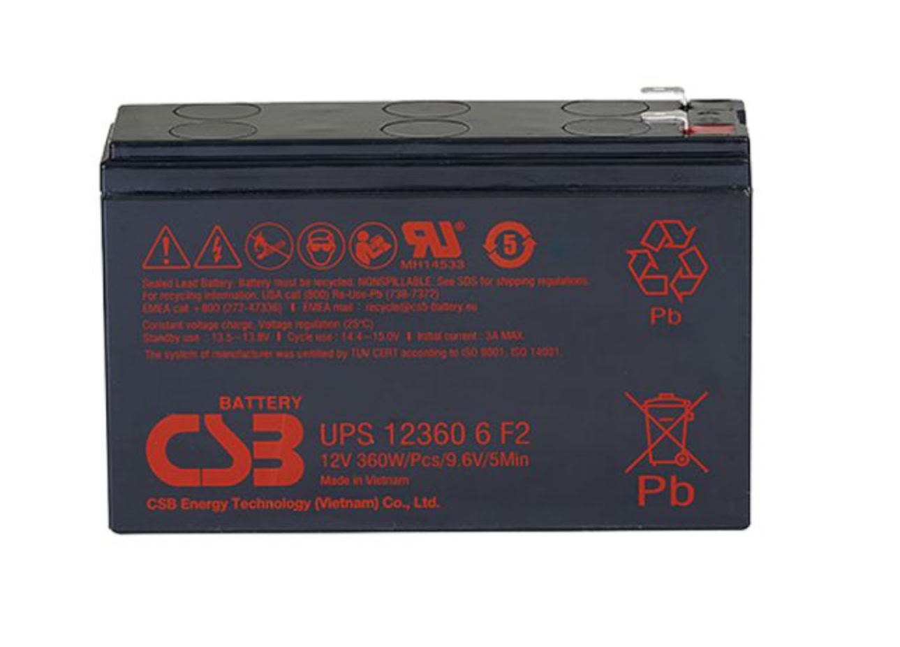 Аккумуляторная батарея CSB UPS123606 F2 3113₽