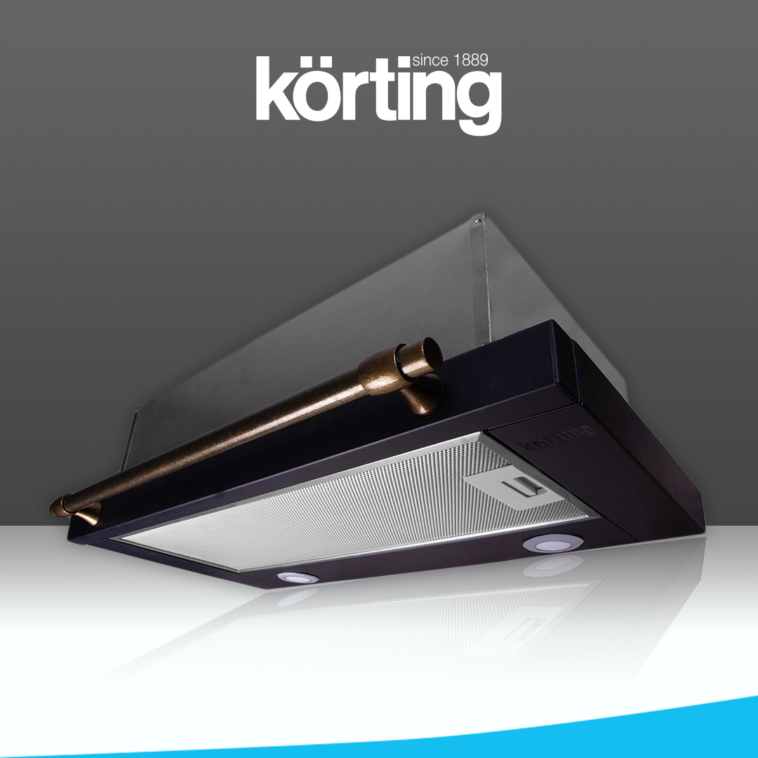 Вытяжка встраиваемая Korting Retro KHP 6617 RN черный вытяжка настенная korting retro khc 6750 rn