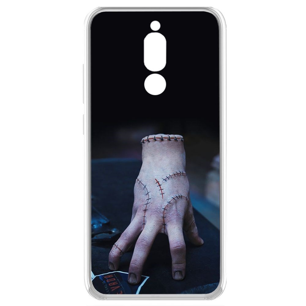 

Чехол-накладка Krutoff Clear Case Уэнсдей Аддамс - Вещь для Xiaomi Redmi 8, Прозрачный