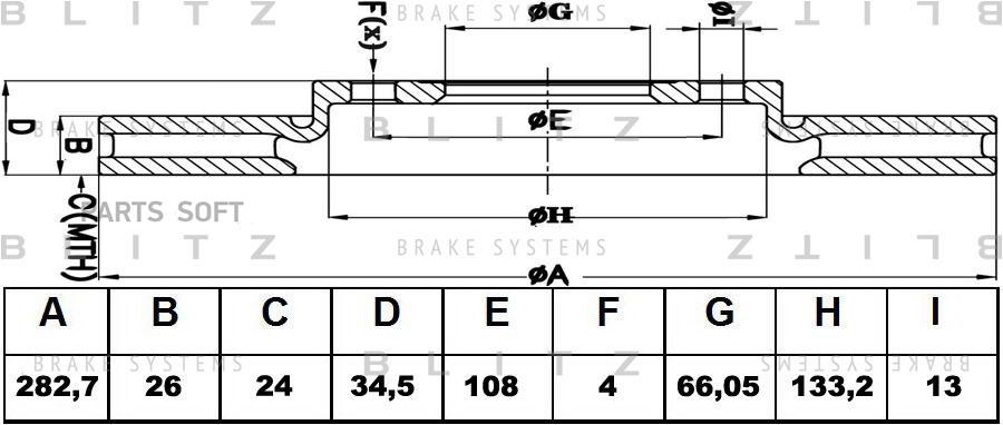 

Диски Blitz BS0167