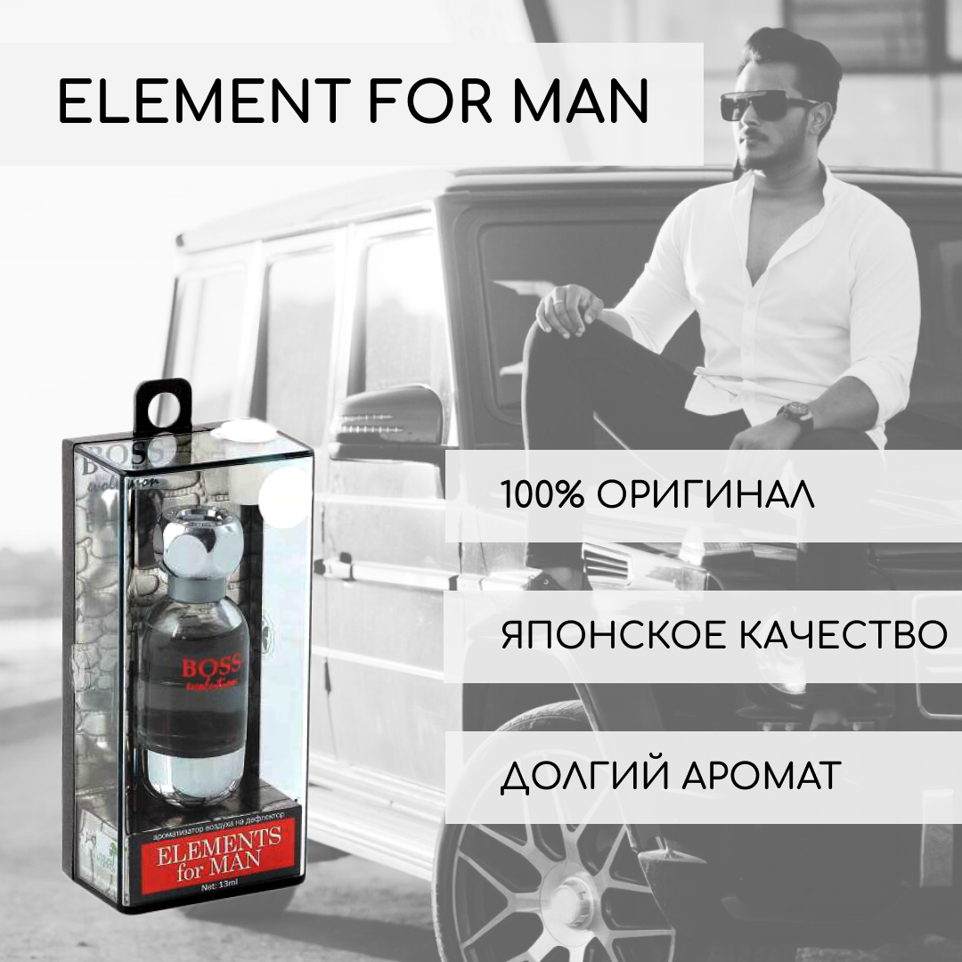 

Автомобильный ароматизатор FKVJP For man 13 мл в бутылочке, жидкий, Прозрачный