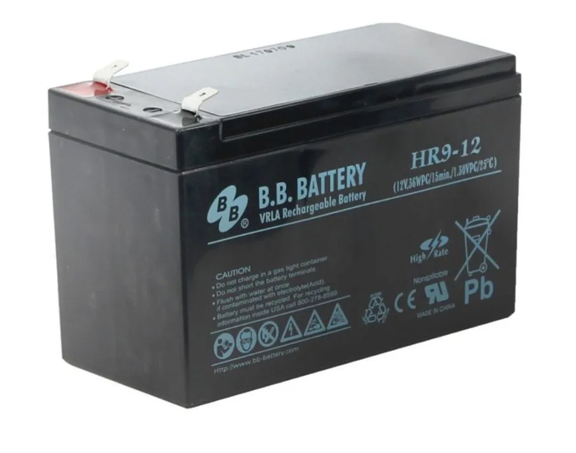 Аккумуляторная батарея В.В.Battery HR 9-12