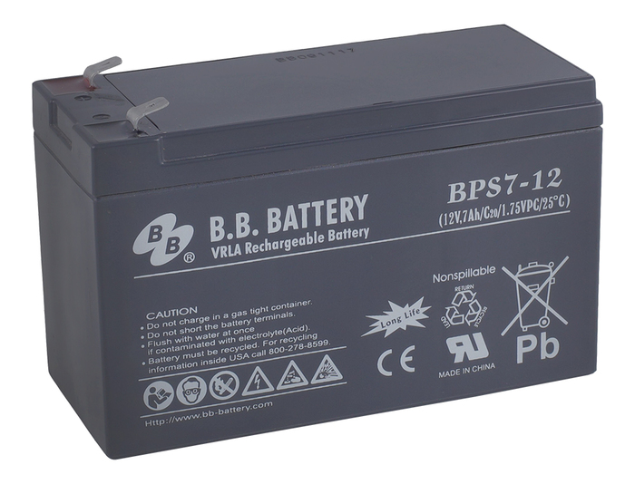 Аккумуляторная батарея ВВBattery BPS 7-12 12V 7 Ah 528000₽