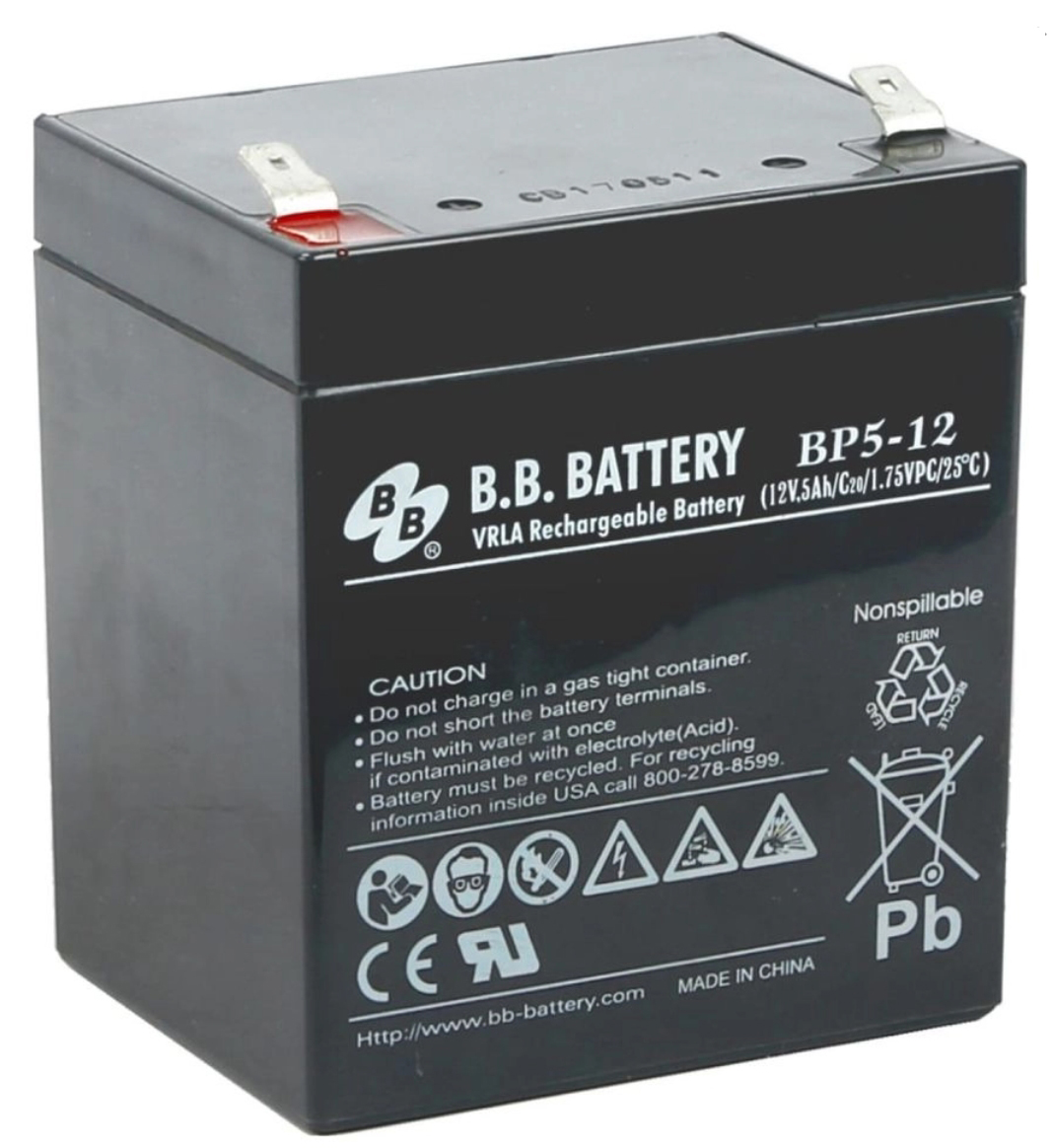 Аккумуляторная батарея ВВBattery BP 5-12 12V 5 Ah 4240₽