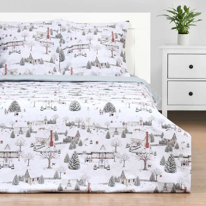 

Постельное бельё Этель Winter countryside 1.5 сп, 10383313