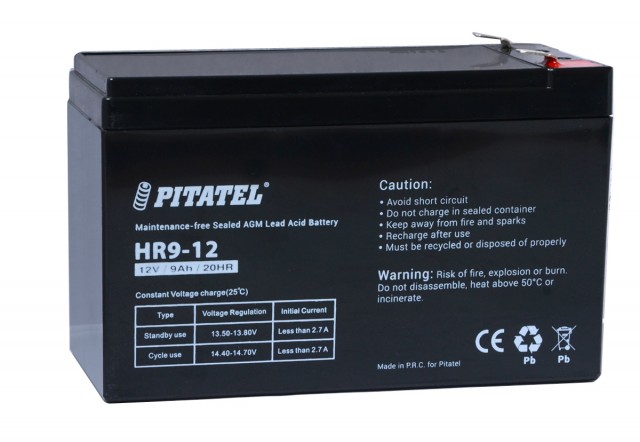 Аккумуляторная батарея Pitatel HR9-12 HR 1234W NPW45-12 12V 9000mAh 4380₽