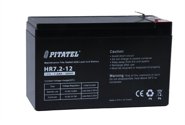 Аккумуляторная батарея Pitatel DTM 1207, GP 1272, HR7.2-12 (12V, 7200mAh)