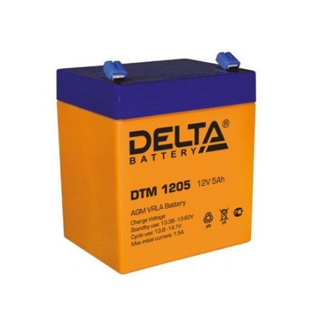 Аккумуляторная батарея Delta DTM1205 12V 5Ah 3000₽