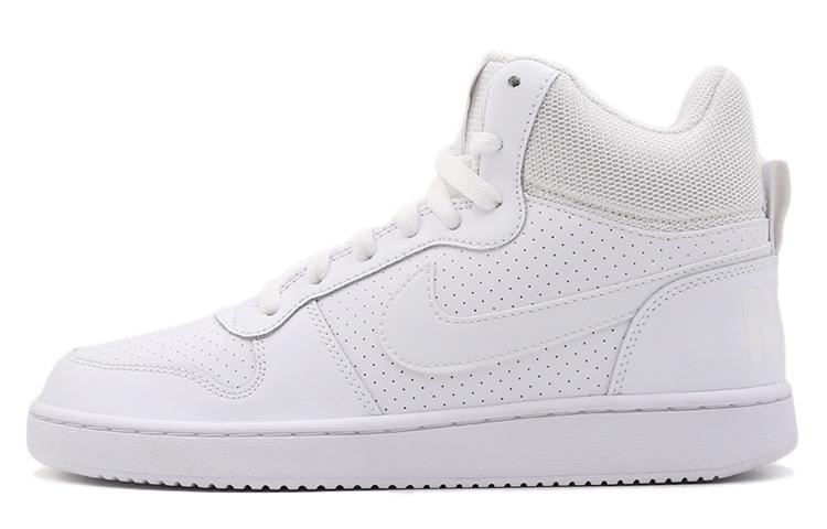 

Кеды унисекс Nike Court Borough белые 42 EU, Белый, Court Borough