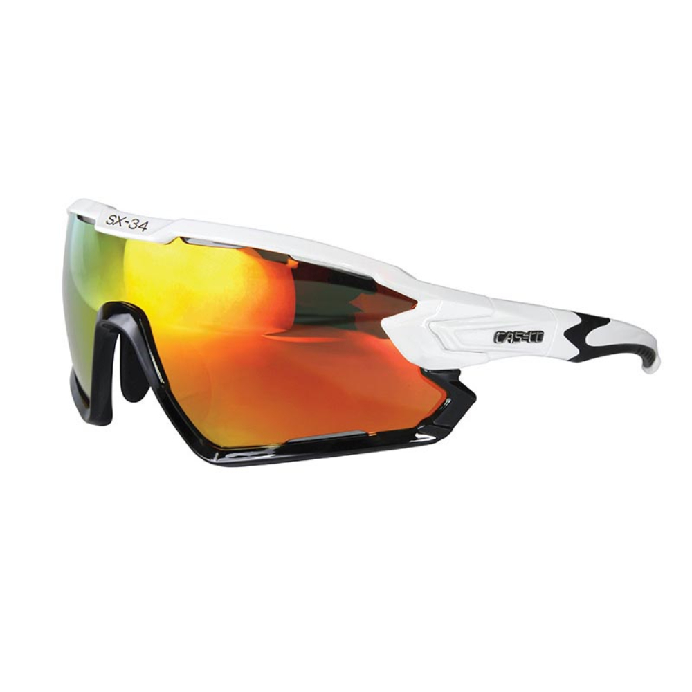 Спортивные солнцезащитные очки унисекс CASCO SX-34 белые